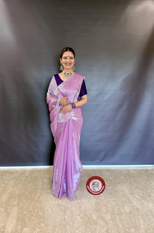 Violet (With Readymade Blouse) - Image 2